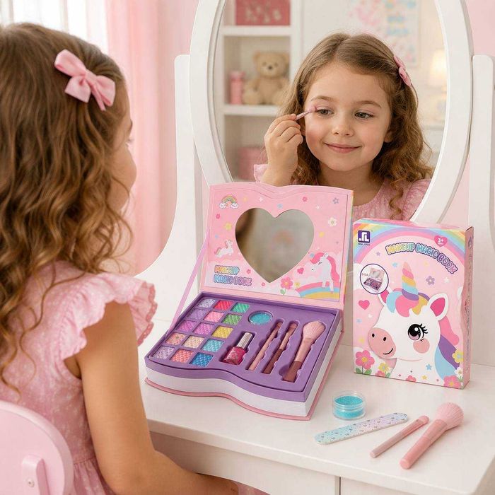 Дитячий косметичний набір Makeup Magic Book у формі книжки