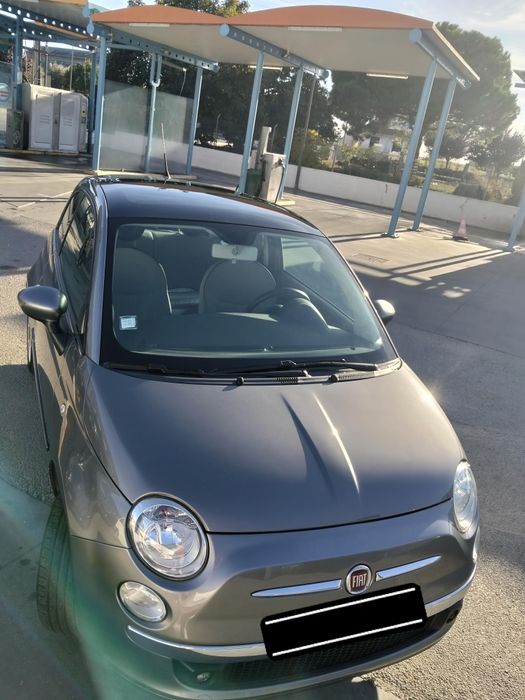 Fiat 500 Gasolina 2012 | Teto Panorâmico | AC | Sensores | 145.000 km