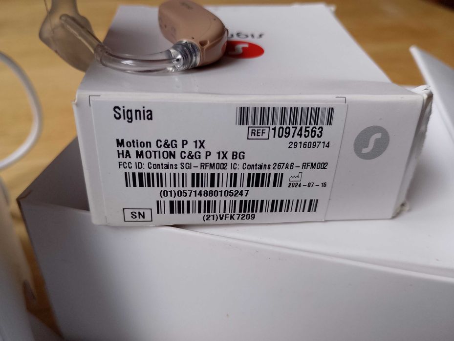 Aparat słuchowy Signia Motion C&G P 1X BG