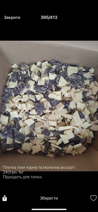 Цукерки шоколадні