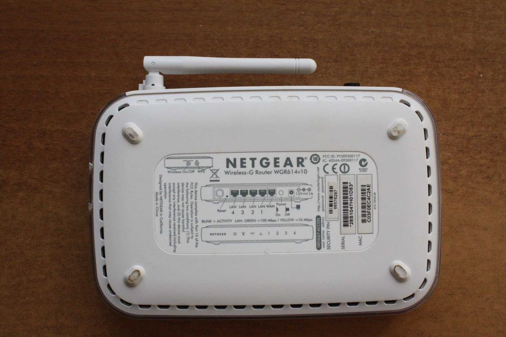 Router Netgear Wireless G 54