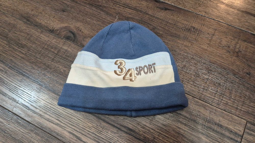 czapka przejściowa nr 1 paski rozm 52 sport chłopiec AD 05