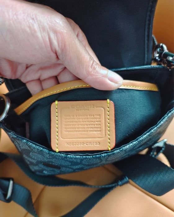 Мужская сумка coach чоловіча сумка кросбоді коач барсетка