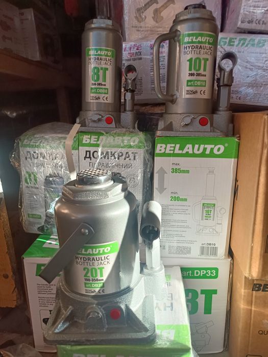 Домкрат Белавто: 8тон Акція;10Т;16; 20Т;32т;50 тон