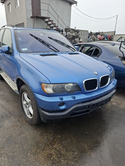 BMW X5 E53 Przedlift Maska Estorilblau Metallic