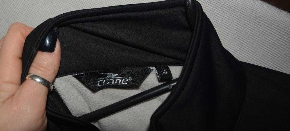 Rowerowa kurtka softshell na polarku Crane 50