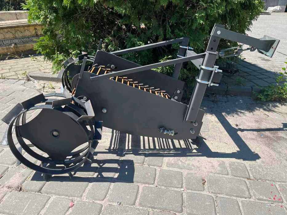 Картоплекопач копалка транспортерний для мотоблока. Покращений.