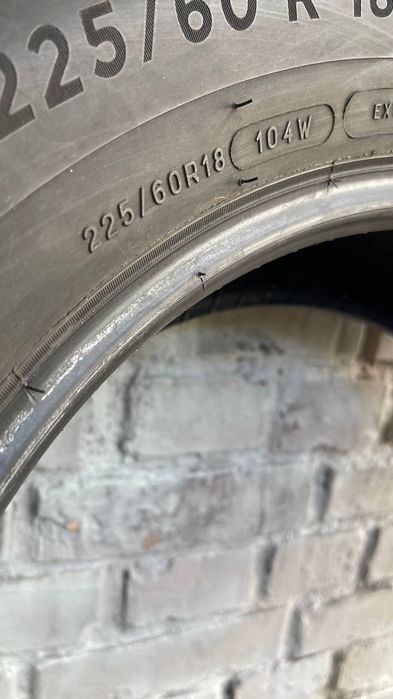 Шини б/у 225 60 R18 Michelin CrossClimate SUV