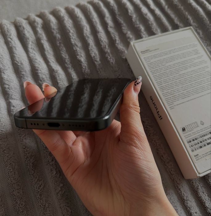 Iphone 15 Pro 128GB Black Titanium/Bełchatów
