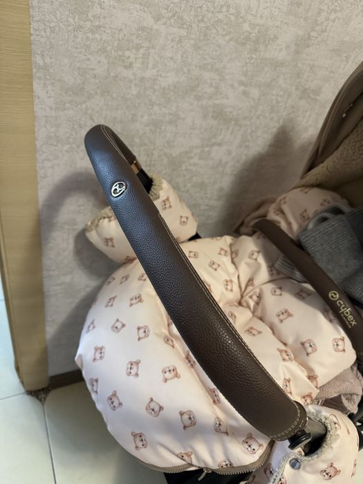 Cybex priam 4.0 прогулка+шассі rose gold