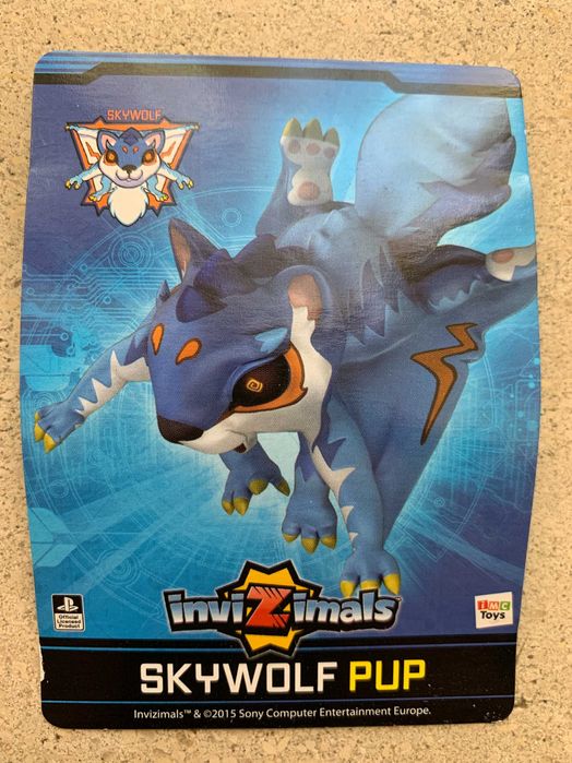 Coleção, Invizimals: Lynx Max, IronBug Max, Skywolf Pup, Sky Sarge
