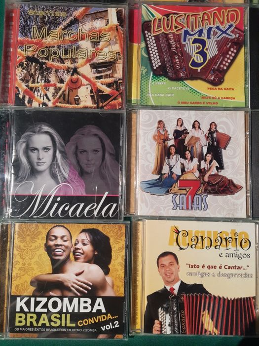 Vários CD's de música Popular