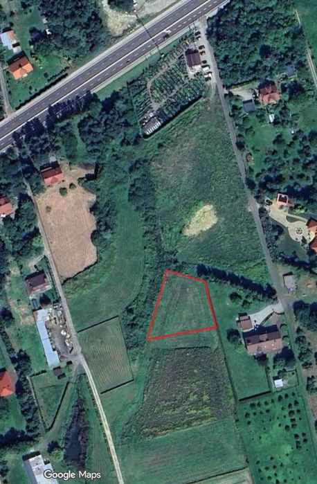 Działka budowlana 14,66 ara z warunkami zabudowy – ul. Piłsudskiego, Łańcut