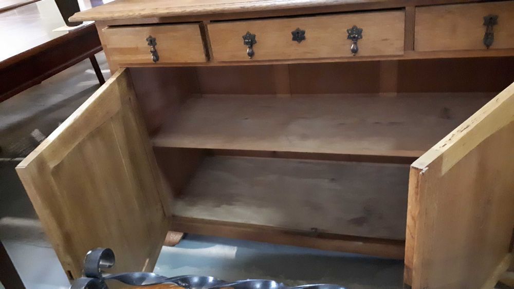 Kredens witryna secesyjny drewniany stylowy FV DOWÓZ