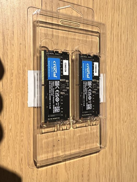 RAM 2x8GB ddr5-5600 sodimm CL46