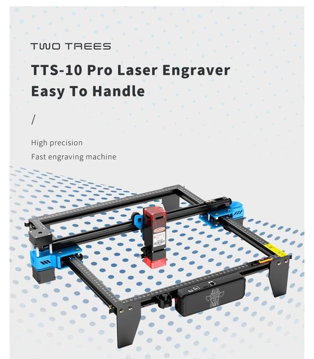 TwoTrees TTS-10 Pro High-Precision Laser Engraver 10W **SEALED**64751537614851122