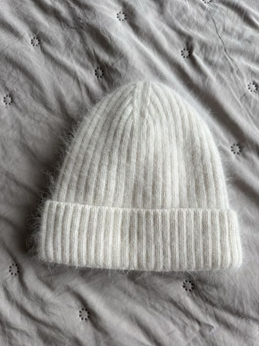 Зимовий набір з ангори (шапка + шарф + рукавиці)