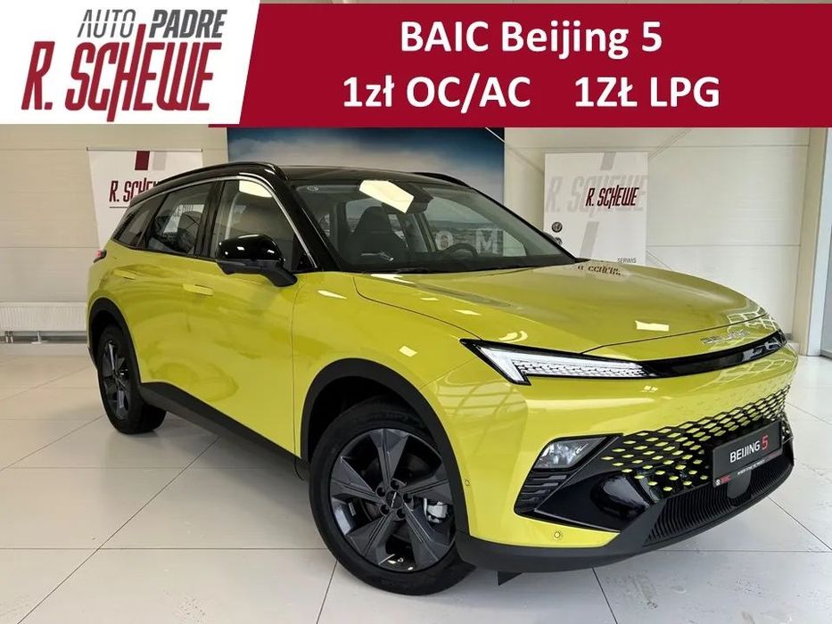BAIC 5 Dostępne od ręki. OC/AC za 1zł ; LPG za 1zł : lakier w cenie