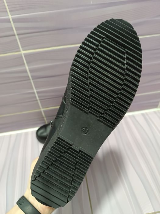 Шкіряні зимові сапоги