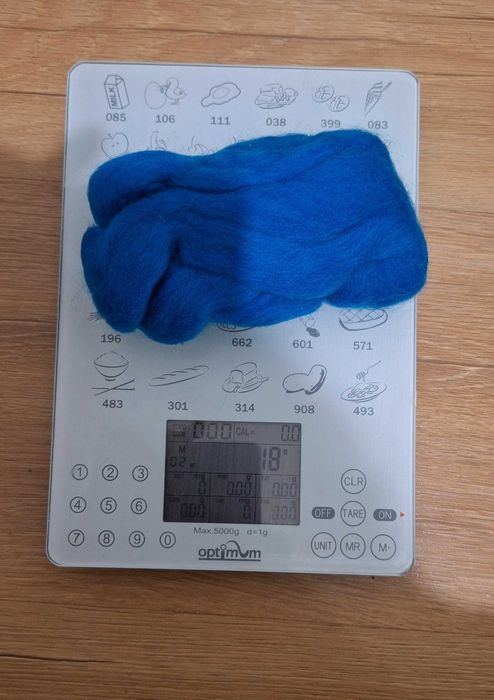 Zestaw 5 motków wełny czesankowej do filcowania rękodzieło handmade