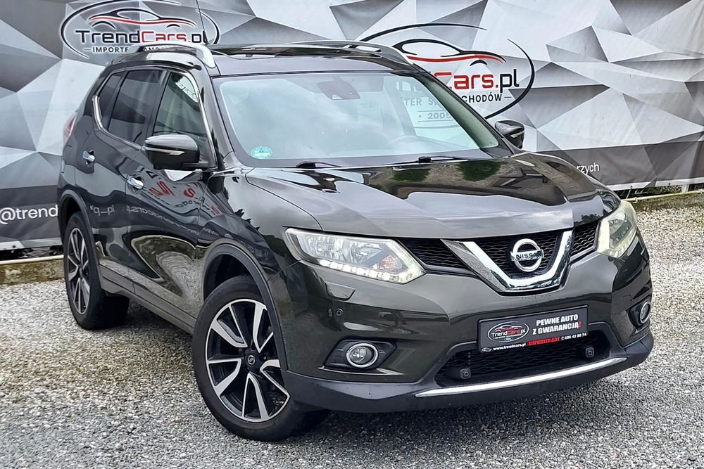 Nissan X-Trail 1.6 163 KM Navi Szyberdach bezwypadkowy Gwarancja opłacony