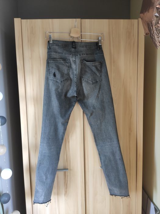 Spodnie jeansowe jeansy h&m hm 38