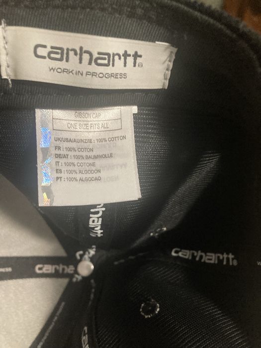 Boné Carhartt WIP Preto