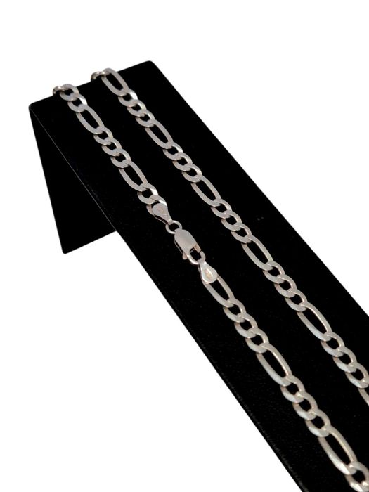 srebrny łańcuch figaro p925 14,28g 50cm
