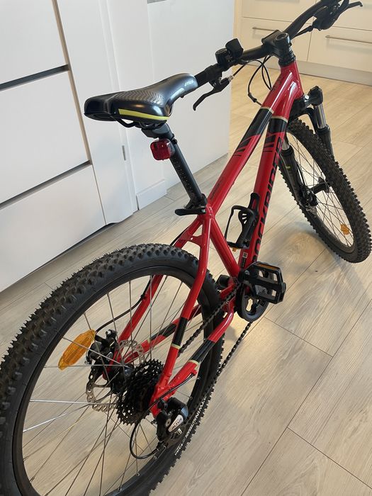 Rower BTwin Rockrider ST900 24 lekki + akcesoria