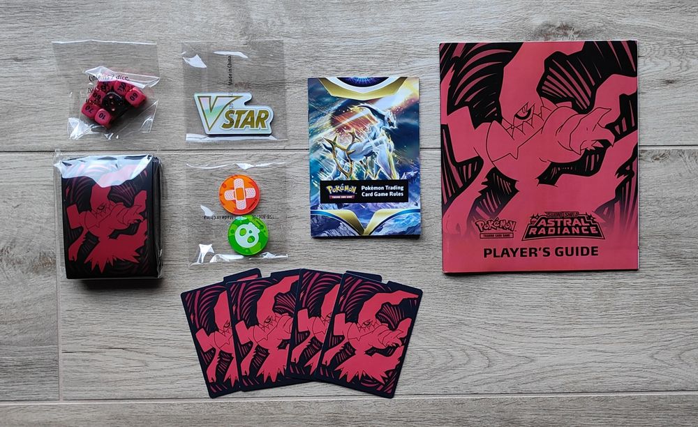 Pokemon trading card game box + pokeball
