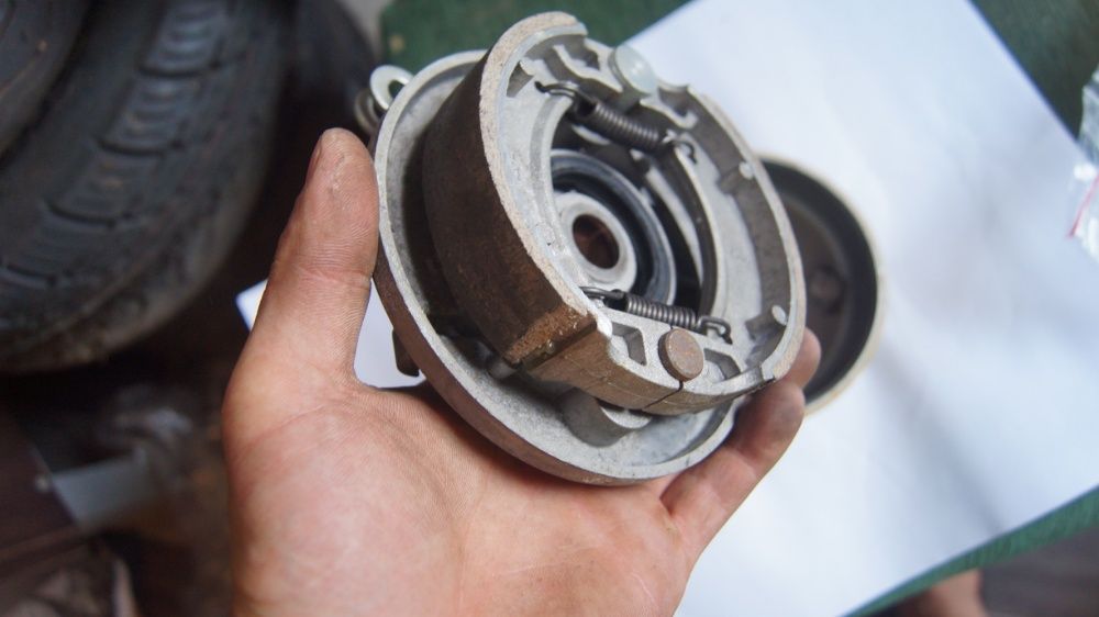 Quad ATV 110 125 bęben hamulcowy Okładziny NOWY ZESTAW