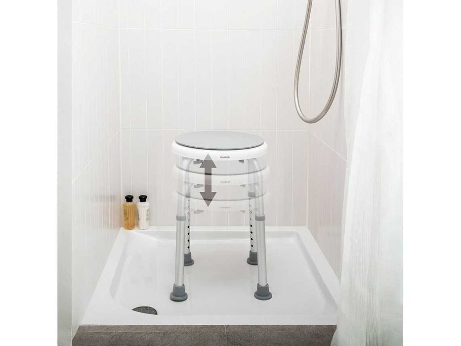 Banco de Banho Giratório e Regulável