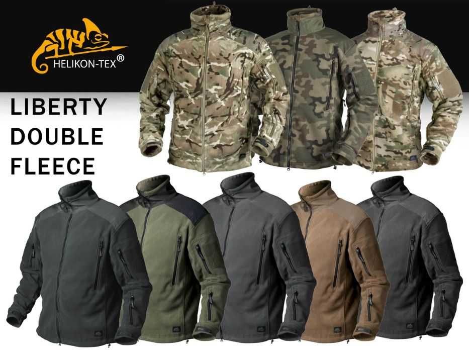 ‼️Куртка Helikon tex Liberty бомбер кофта подвійний фліс супер тепла щільна ‼️