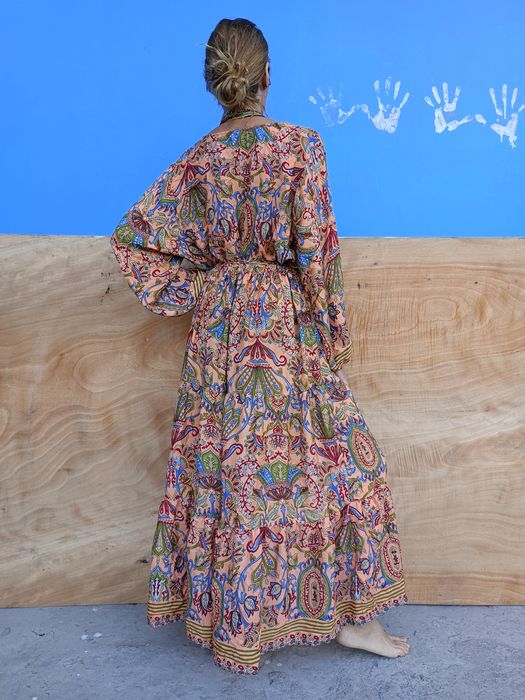 Sukienka boho freesize letnia długa