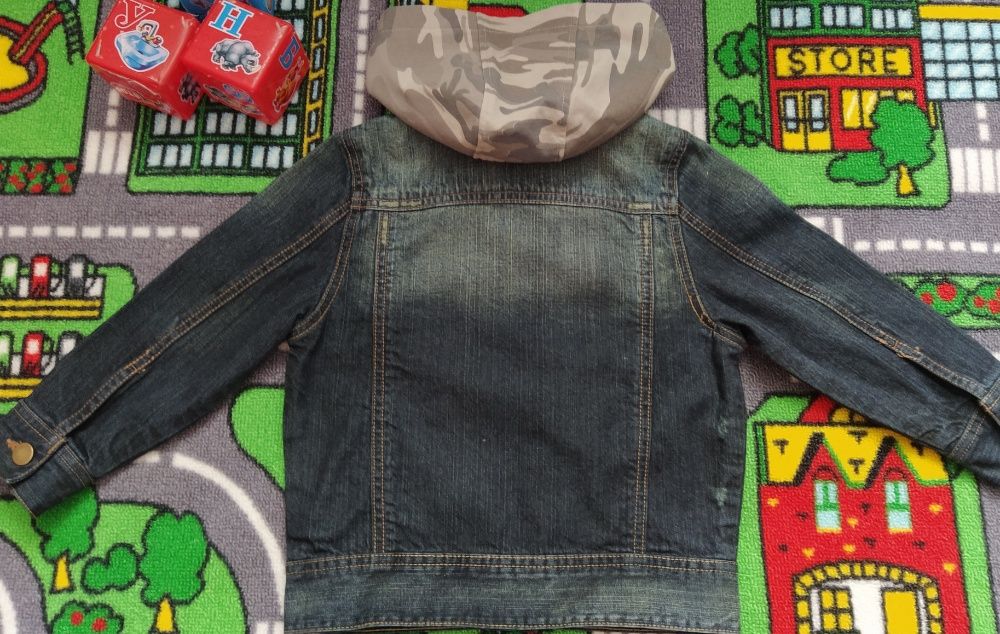 Джинсовая куртка ветровка Matalan 4-5р