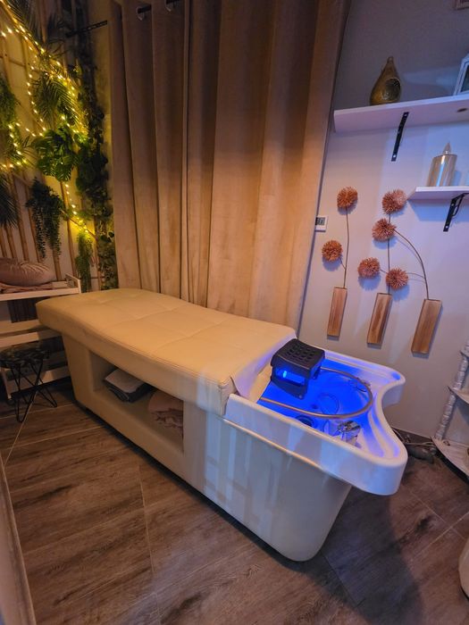 Łóżko do Head Spa HIT salonów Pełne wyposażenie + Kosmetyki + szkolenie