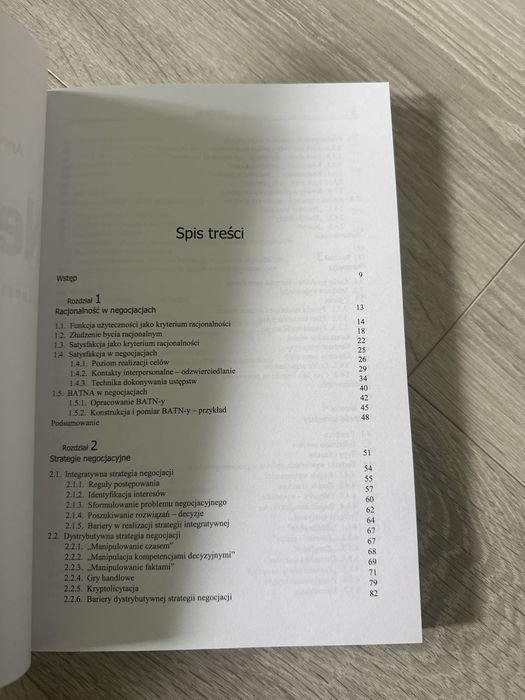 Podręcznik ”Negocjacje” jednostka organizacja kultura