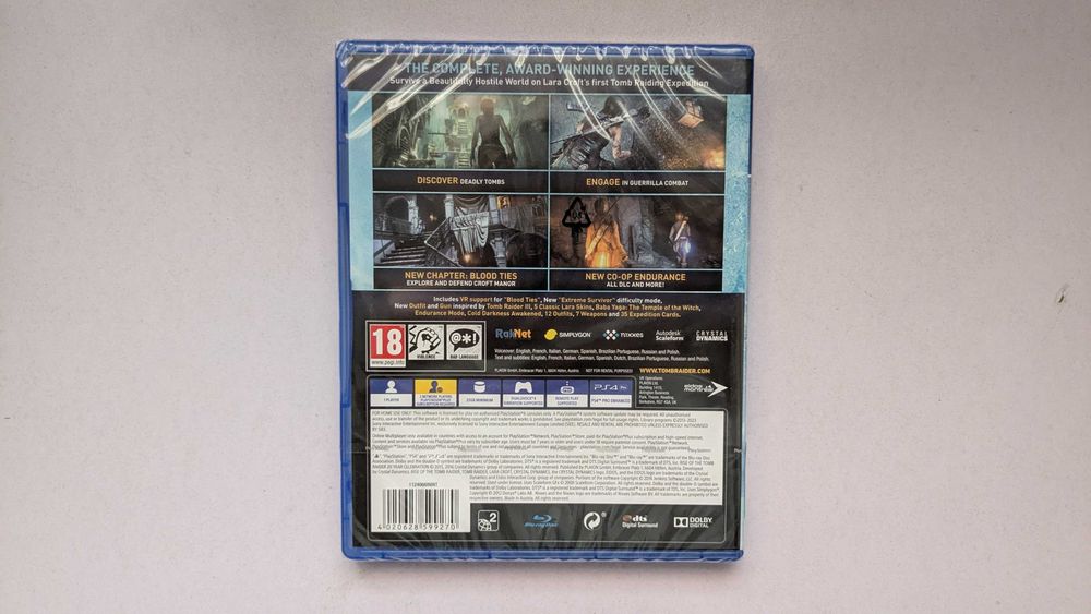 Rise Of The Tomb Raider 20 Years Celebration PS4