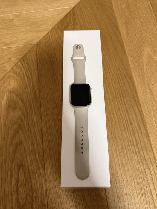 Okazja Apple watch series 7 45 mm Starlight Alu Star GPS Cellular Idealny na prezent