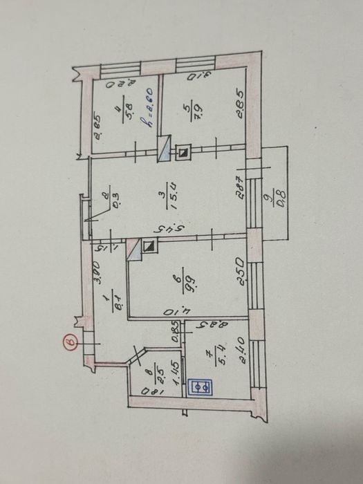 Продам простору велику квартиру в м.Ківерці