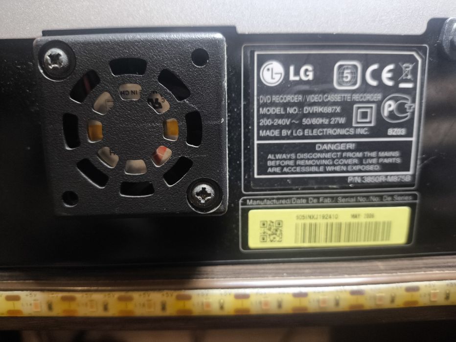 продам dvd vhs recorder видеомагнитофонон ДВД hifi stereo