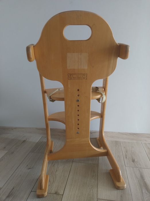 Krzesełko dziecięce drewniane rosnące