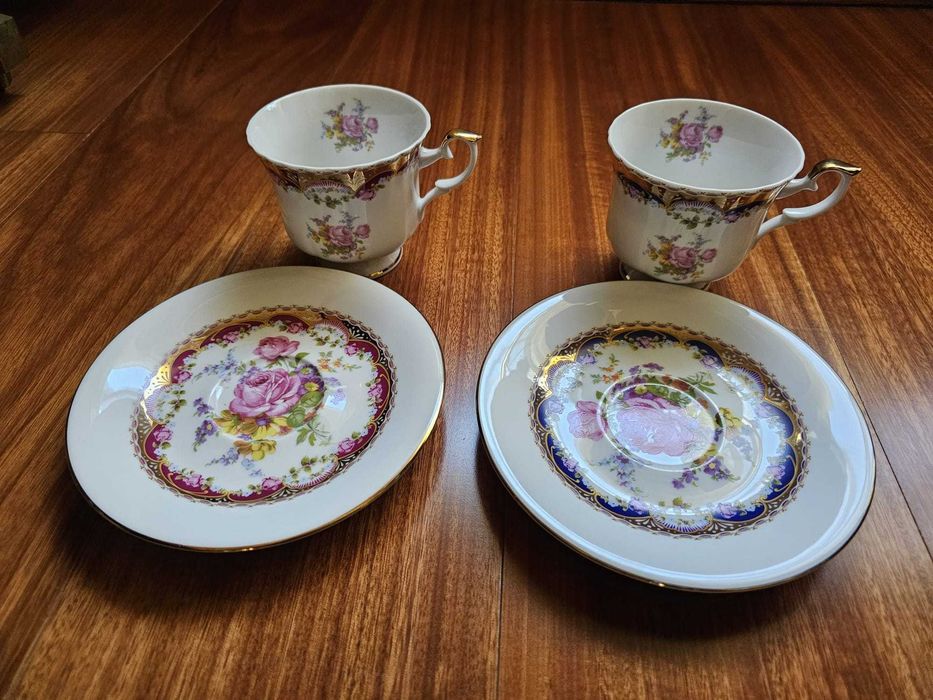 Conjunto de Chávenas de Chá V&A Porcelaines Portugal – Ref. 2058