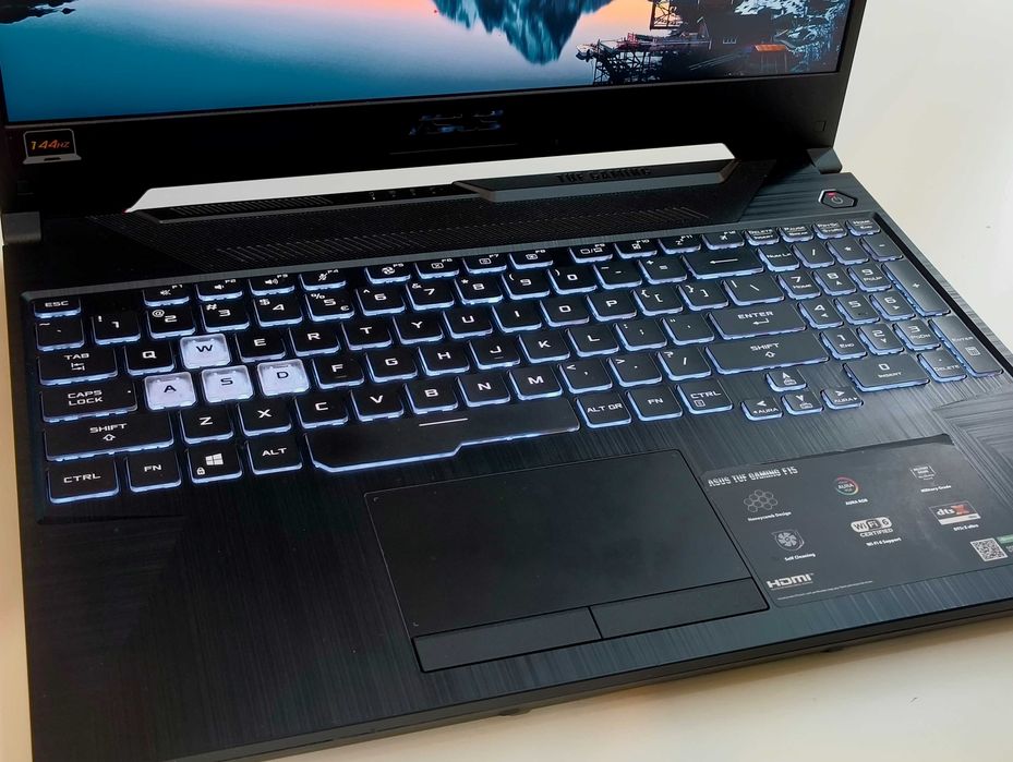 asus tuf gaming f15 i5 10300H + GTX1650 (fx506lhb) zadbany