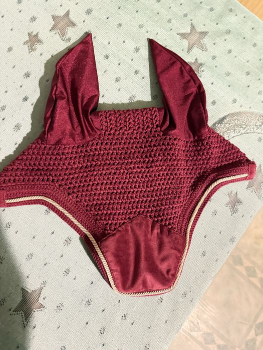 Nauszniki kentucky velvet fuksja