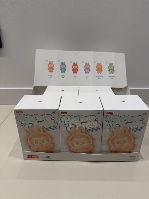 Labubu blind box breloki maskotki oryginal