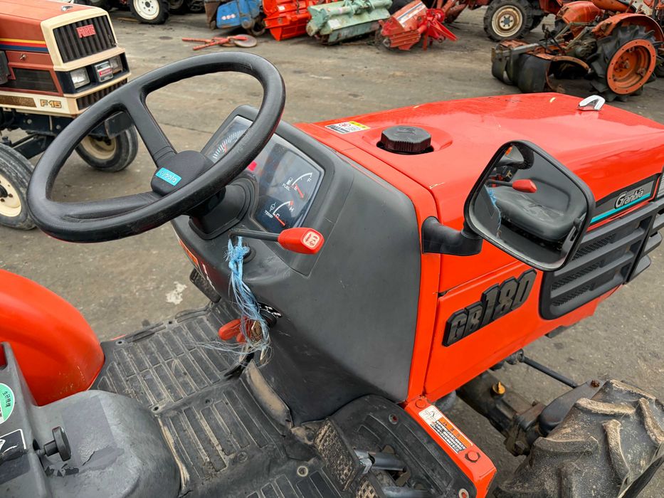 Kubota GB180D 18 KM 4x4 wspomaganie 1017 mth – japoński traktorek