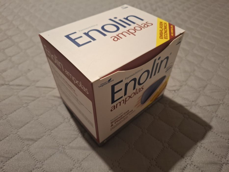 Enolin ampolas - protector e reparador hepático - NOVO