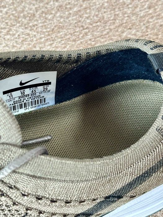 Nike flyknit trainer olive khaki zielone 45 / 29 cm