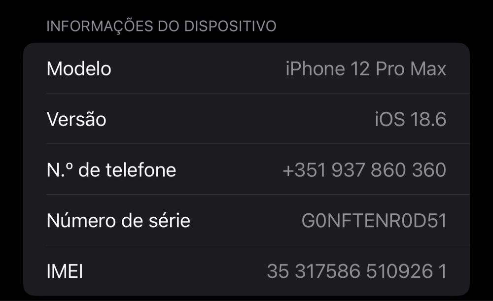 Vendo iphone 12 pro max